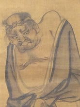 Load image into Gallery viewer, 大阪画壇, 希少品 上田公圭｜(大坂/ 1815-1860) 「韓信」 尺五立 古美術掛軸 木箱 大阪市立美術館,等所蔵作家 JY2289
