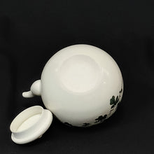 將圖片載入圖庫檢視器 清水焼Kiyomizu ware( 京都 萬珠堂販売, 大正~昭和前期1920年代頃)釉下彩 菊之絵 急須 木箱添  dbsy16391-y
