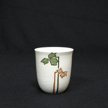 画像をギャラリービューアに読み込む, 昭和レトロ 清水焼Kiyomizu ware( 京都 萬珠堂販売, 大正~昭和前期1930年代頃)湯碗1客 dbsy16418-f
