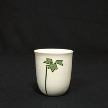 画像をギャラリービューアに読み込む, 昭和レトロ 清水焼Kiyomizu ware( 京都 萬珠堂販売, 大正~昭和前期1930年代頃)湯碗1客 dbsy16418-f
