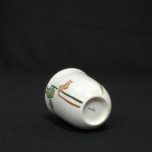 画像をギャラリービューアに読み込む, 昭和レトロ 清水焼Kiyomizu ware( 京都 萬珠堂販売, 大正~昭和前期1930年代頃)湯碗1客 dbsy16418-f
