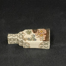 이미지를 갤러리 뷰어에 로드 , 近代工芸人気作家 , 名匠 二代 真清水蔵六｜MASHIMIZU Zouroku 2nd(京都,1861-1936) 仁清写 色絵羽子板香合 三代極め箱 dbsy16431-c
