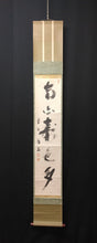 将图片加载到图库查看器，昭和の名僧 大徳寺510世 上田義山｜UEDA Gizan(1891-1972) 一行書「南山寿色多」 尺巾 物故作家掛軸 共箱 JY2314
