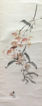 画像をギャラリービューアに読み込む, 大阪画壇 須磨 対水(SUMA Taisui / Osaka,1868-1955) 「栗」尺巾 物故作家掛軸 木箱 JY2285
