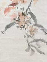 画像をギャラリービューアに読み込む, 大阪画壇 須磨 対水(SUMA Taisui / Osaka,1868-1955) 「栗」尺巾 物故作家掛軸 木箱 JY2285
