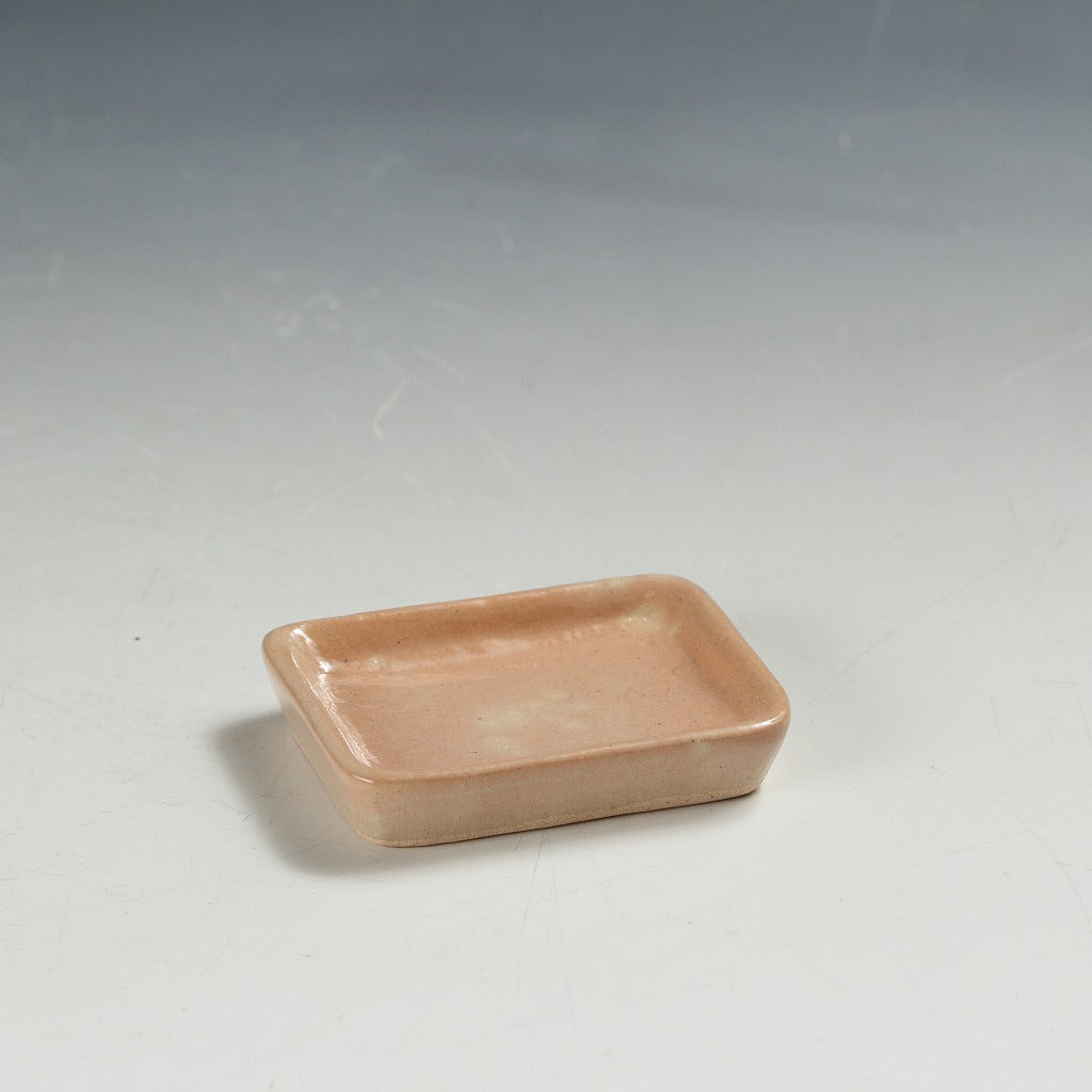 お買い得食器 春正 御本手 隅丸 角豆皿 1客 未使用高級和食器 和食器 日本料理 おしゃれな器 現代工藝/伝統工芸工房 dbsy15314