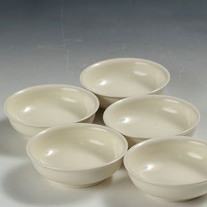 お買い得 清水焼｜Kiyomizu ware(京都) 柔らかな白 小付/ 深皿 1客 未使用高級和食器 懐石道具 和食器 抹茶 tea dbsy15363