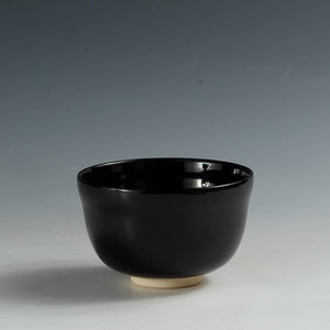 宫地英香 描金扇形茶碗 清水烧 dbsy11957-f
