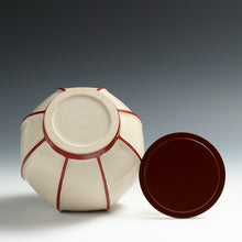 画像をギャラリービューアに読み込む, お買い得茶道具 二代 西尾瑞豊｜NISHIO Zuiho 2nd(三重, 1931- ) 雪洞(ぼんぼり)水指 共箱 dbsy15780-b
