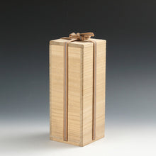 将图片加载到图库查看器，ヴィンテージ 手吹ガラス 鍍銀オリエンタルモチーフカバー フラワーベース (1930年代頃)木箱添 dbsy15913-9
