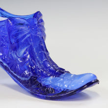 将图片加载到图库查看器，アメリカヴィンテージ BOYD｜ボイド社(USA,1978-80年代) ハニーアンバーデイジーボタン アートガラス リボンシューズ 女の子を素敵な処へ運ぶラッキーアイテム dbsy15905-9
