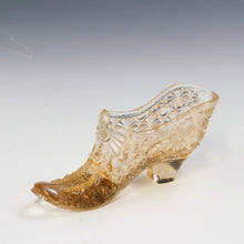 将图片加载到图库查看器，アメリカヴィンテージ BOYD｜ボイド社(USA,1978-80年代) ブルーマーブルデイジーボタン アートガラス リボンシューズ 女の子を素敵な処へ運ぶラッキーアイテム dbsy15906-9
