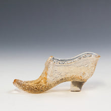 将图片加载到图库查看器，アメリカヴィンテージ BOYD｜ボイド社(USA,1978-80年代) ブルーマーブルデイジーボタン アートガラス リボンシューズ 女の子を素敵な処へ運ぶラッキーアイテム dbsy15906-9
