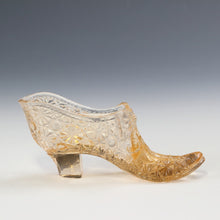 将图片加载到图库查看器，アメリカヴィンテージ BOYD｜ボイド社(USA,1978-80年代) ブルーマーブルデイジーボタン アートガラス リボンシューズ 女の子を素敵な処へ運ぶラッキーアイテム dbsy15906-9
