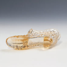 将图片加载到图库查看器，アメリカヴィンテージ BOYD｜ボイド社(USA,1978-80年代) ブルーマーブルデイジーボタン アートガラス リボンシューズ 女の子を素敵な処へ運ぶラッキーアイテム dbsy15906-9
