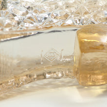 将图片加载到图库查看器，アメリカヴィンテージ BOYD｜ボイド社(USA,1978-80年代) ブルーマーブルデイジーボタン アートガラス リボンシューズ 女の子を素敵な処へ運ぶラッキーアイテム dbsy15906-9
