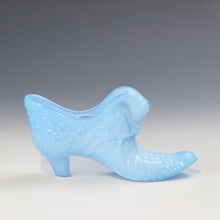 将图片加载到图库查看器，アメリカヴィンテージ BOYD｜ボイド社(USA,1978-80年代) デイジーボタン ブルーミルクガラス キャットシューズ 女の子を素敵な処へ運ぶラッキーアイテム dbsy15900-9
