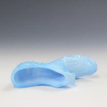 将图片加载到图库查看器，アメリカヴィンテージ BOYD｜ボイド社(USA,1978-80年代) デイジーボタン ブルーミルクガラス キャットシューズ 女の子を素敵な処へ運ぶラッキーアイテム dbsy15900-9
