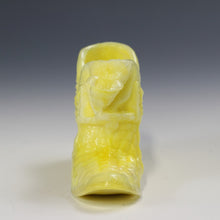 将图片加载到图库查看器，アメリカヴィンテージ BOYD｜ボイド社(USA,1978-80年代) デイジーボタン イエローミルクガラス キャットシューズ 女の子を素敵な処へ運ぶラッキーアイテム dbsy15901-9
