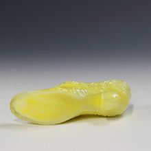 将图片加载到图库查看器，アメリカヴィンテージ BOYD｜ボイド社(USA,1978-80年代) デイジーボタン イエローミルクガラス キャットシューズ 女の子を素敵な処へ運ぶラッキーアイテム dbsy15901-9
