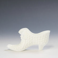 将图片加载到图库查看器，アメリカヴィンテージ FENTON｜フェントン(USA,1950-70年代) ボブネイル ミルクガラス キャットシューズ 女の子を素敵な処へ運ぶラッキーアイテム dbsy15896-9
