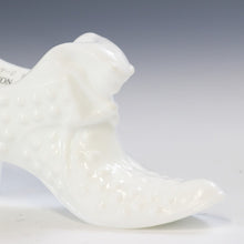 将图片加载到图库查看器，アメリカヴィンテージ FENTON｜フェントン(USA,1950-70年代) ボブネイル ミルクガラス キャットシューズ 女の子を素敵な処へ運ぶラッキーアイテム dbsy15896-9
