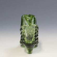 將圖片載入圖庫檢視器 アメリカヴィンテージ FENTON｜フェントン(USA,1950-70年代) モスグリーンボブネイル アートガラス キャットシューズ 女の子を素敵な処へ運ぶラッキーアイテム dbsy15888-9
