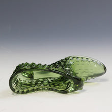 將圖片載入圖庫檢視器 アメリカヴィンテージ FENTON｜フェントン(USA,1950-70年代) モスグリーンボブネイル アートガラス キャットシューズ 女の子を素敵な処へ運ぶラッキーアイテム dbsy15888-9

