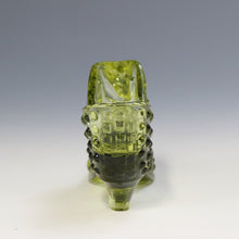 將圖片載入圖庫檢視器 アメリカヴィンテージ FENTON｜フェントン(USA,1950-70年代) グリーンボブネイル アートガラス キャットシューズ 女の子を素敵な処へ運ぶラッキーアイテム dbsy15889-9
