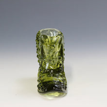 將圖片載入圖庫檢視器 アメリカヴィンテージ FENTON｜フェントン(USA,1950-70年代) グリーンボブネイル アートガラス キャットシューズ 女の子を素敵な処へ運ぶラッキーアイテム dbsy15889-9

