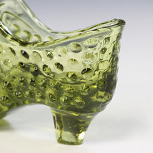 將圖片載入圖庫檢視器 アメリカヴィンテージ FENTON｜フェントン(USA,1950-70年代) グリーンボブネイル アートガラス キャットシューズ 女の子を素敵な処へ運ぶラッキーアイテム dbsy15889-9
