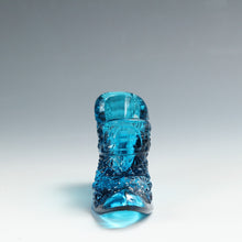 將圖片載入圖庫檢視器 アメリカヴィンテージ FENTON｜フェントン(USA,1950-70年代) ブルーデイジーボタン アートガラス シューズ 女の子を素敵な処へ運ぶラッキーアイテム dbsy15882-9
