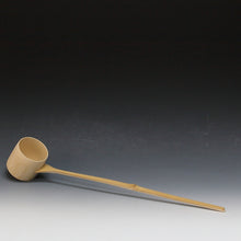 将图片加载到图库查看器，正悦作 点前用 炉用 柄杓 新品茶道具 (Hishaku,ladle /奈良,made in Takayama Nara JAPAN) CBSY31-Z
