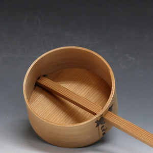 水屋用 杉材 柄杓 新品茶道具 (Hishaku,ladle /京都,made in Kyoto JAPAN) CBSY38-Z