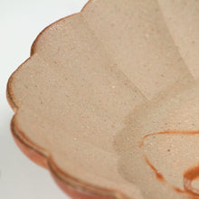 将图片加载到图库查看器，名工 永末隆平｜NAGASUE Ryuhei(岡山, 1951- ) 備前 輪花鉢 5客揃 共箱 dbsy15971-ミ
