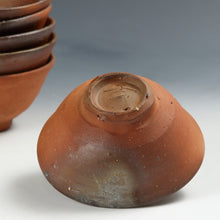 将图片加载到图库查看器，名工 森本英助｜MORIMOTO Eisuke(岡山, 1941- ) 備前 飯茶碗 6客揃 共箱 dbsy15973-ミ
