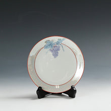 將圖片載入圖庫檢視器 大正レトロ オールドノリタケ｜Old Noritake(国内向, 大正元(1912)年頃) ラスター彩葡萄文 ケーキ皿 パンプレート 16㎝ 1枚 dbsy16099-ミ
