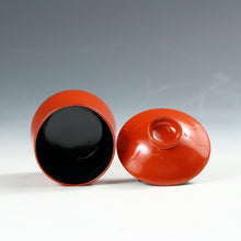 画像をギャラリービューアに読み込む, 伝統工芸 輪島塗｜Wajima lacquer ware ( 石川県 ) 布着本堅地 朱 小吸物椀 1客 dbsy14710-y
