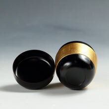 將圖片載入圖庫檢視器 お買い得茶道具 初瀬川柳菴｜HATSUGAWA Ryuan(京都,平成) 糸巻 中棗(黒) 共箱 dbsy16287-9
