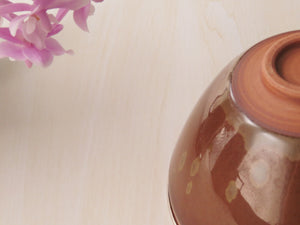 My first tea utensils Fujiyama Tenmoku tea bowl with crystal glaze and ring s17-q