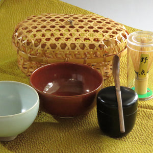 Small tea utensils set, nesting bowl, tea utensils, tea scoop, new chasen, 5-piece set dbsy10087-s
