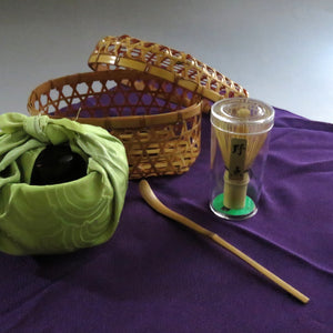 Small tea utensils set, nesting bowl, tea utensils, tea scoop, new chasen, 5-piece set dbsy10090-s