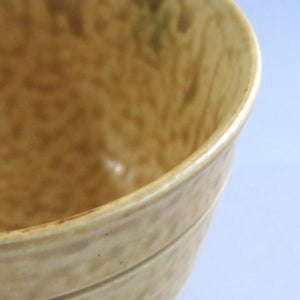 小さな入子茶碗 二代加藤春二 茶碗 湊焼 雀踊図茶碗 1900年頃 茶箱 茶籠 携帯用に dbsy10125-s