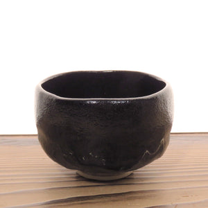 京都 香楽 黒楽茶碗 b63-z