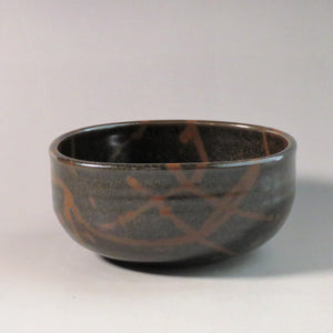YASUDA Zenko (Shiga Prefecture 1926-?) Kiln-glazed bowl/bowl confectionery utensil, purchased by NY Metropolitan Museum of Art and others, artist owned by Shiga Museum of Modern Art dfsy10301-g