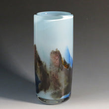 이미지를 갤러리 뷰어에 로드 , スイス・Sarner Cristal ヴィンテージガラス 花瓶 見立て中置 細水指 dbsy10338-k
