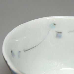 Ryo Sato Kutani ware colored silver cup with box dbsy6577-k