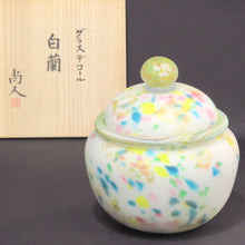 Load image into Gallery viewer, Naoto Yokoyama Glass Decor &quot;Byakuran&quot; Figurine Same Box dbsy6574-R
