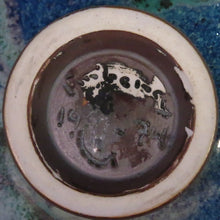 将图片加载到图库查看器，Berndt Friberg (1899-1981/瑞典) Gustavsberg Aniara 釉碗（1074 年制造），配有纯丝纪念品袋和角柱，也可搭配抹茶碗 dfsy10279-9
