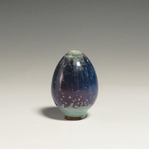ベルント・フリーベリ(Berndt Friberg,1899-1981/SWEDEN) グスタフスベリ 辰砂釉 ミニチュア花瓶/vase dfsy10352-9